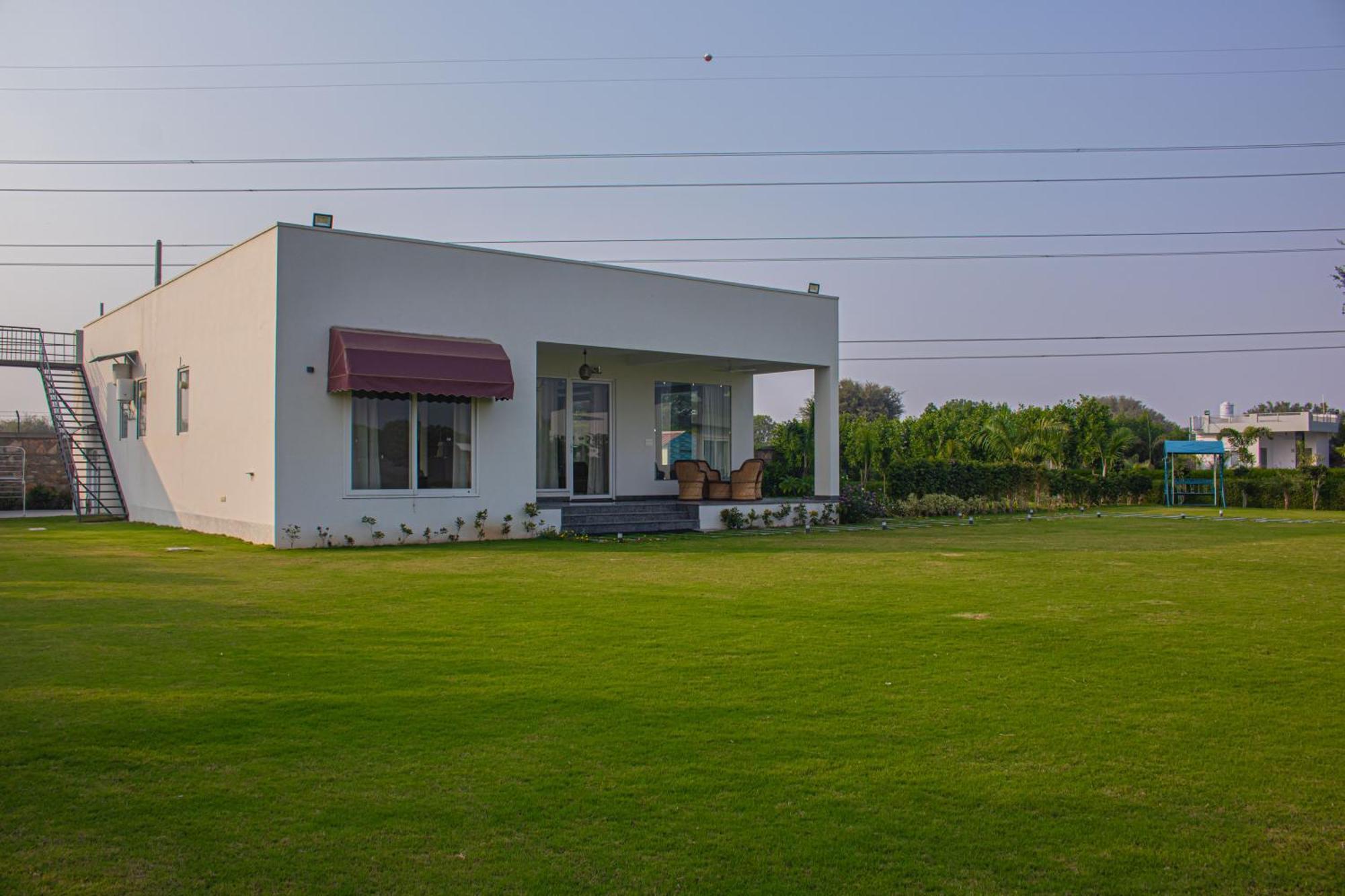 The Peace- A Luxury 2Bhk Private Pool Farm Villa Dzsaipur Kültér fotó