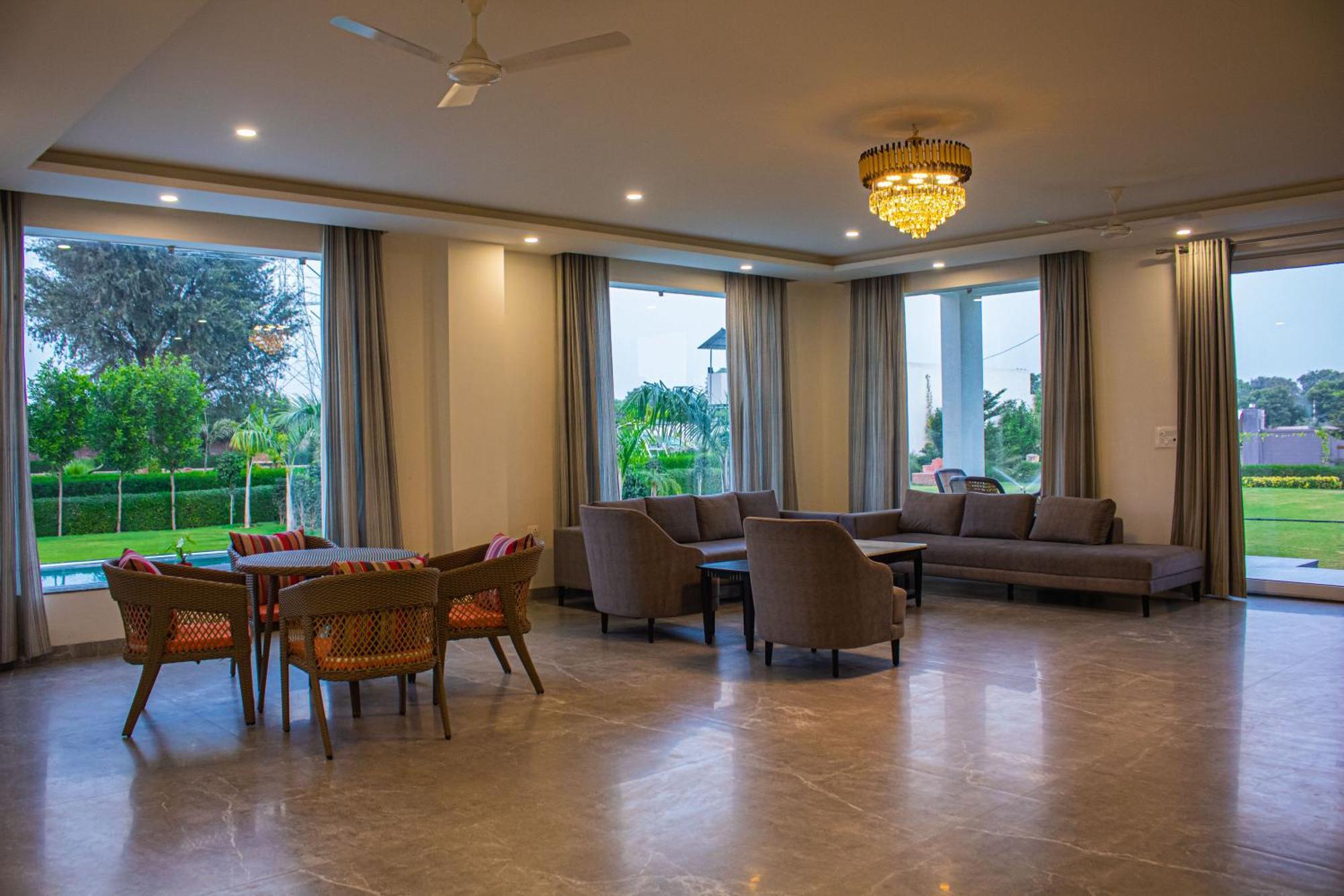 The Peace- A Luxury 2Bhk Private Pool Farm Villa Dzsaipur Kültér fotó