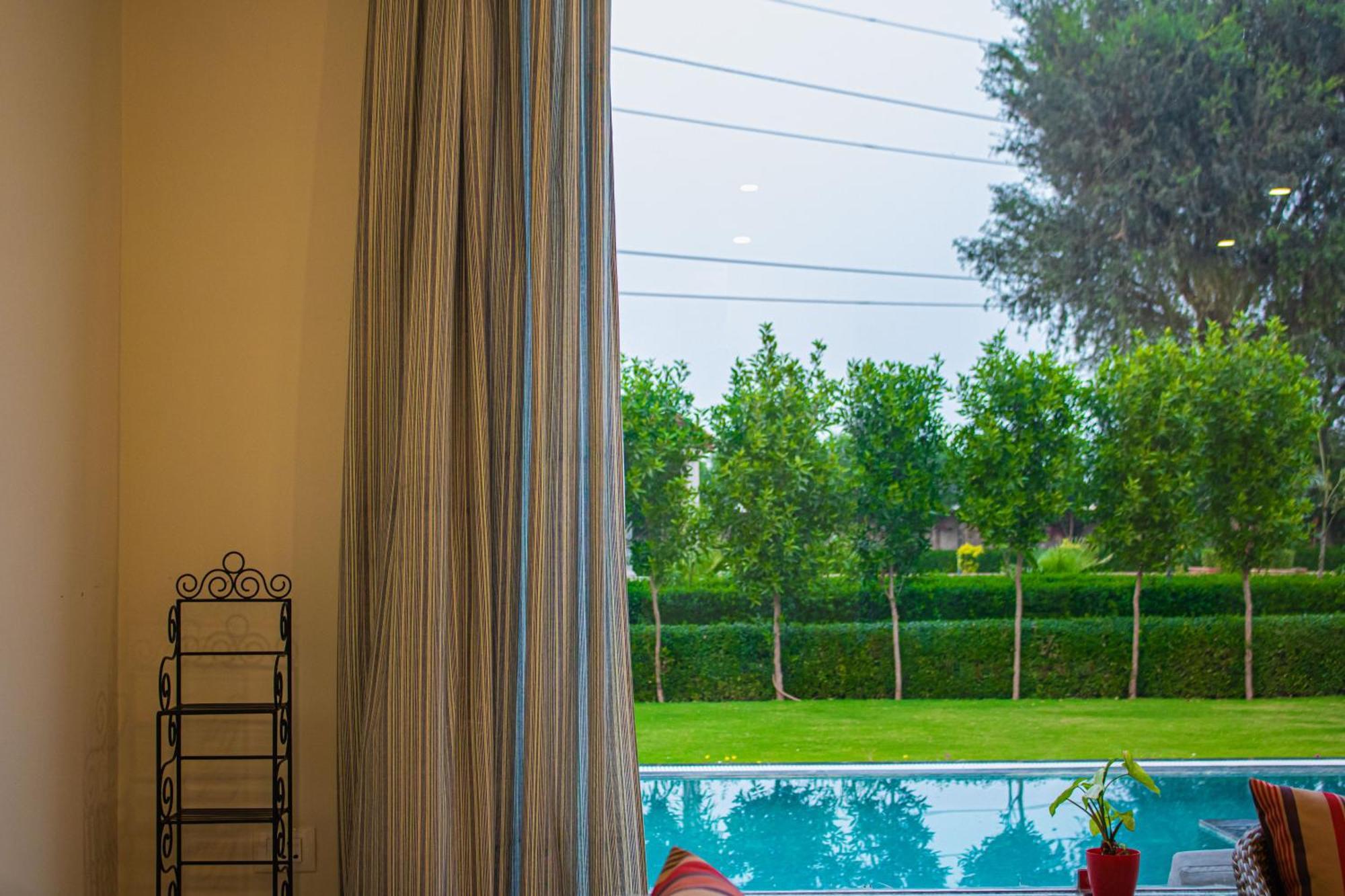 The Peace- A Luxury 2Bhk Private Pool Farm Villa Dzsaipur Kültér fotó