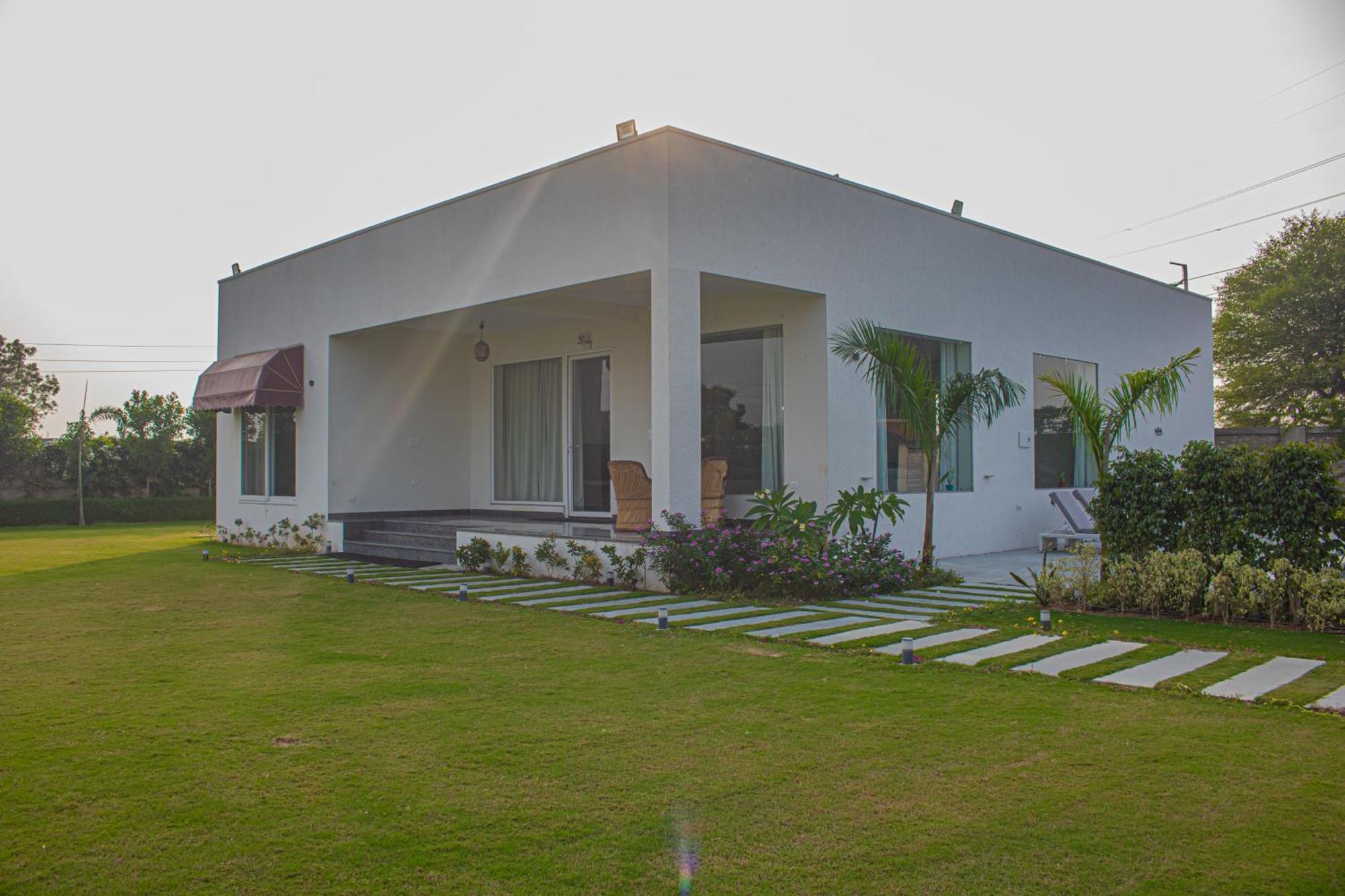 The Peace- A Luxury 2Bhk Private Pool Farm Villa Dzsaipur Kültér fotó